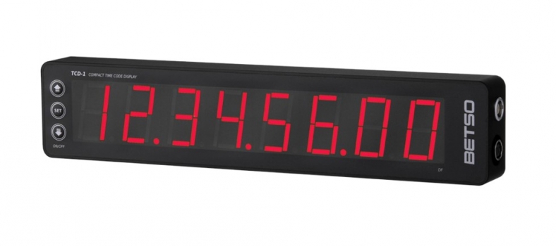 New Time Code Display BETSO TCD-1 New Time Code Display BETSO TCD-1